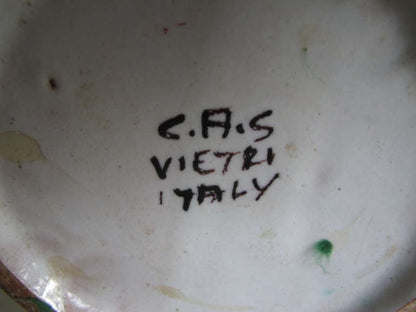 Frisman Vintage C.A.S. Vietri Ceramic Vase