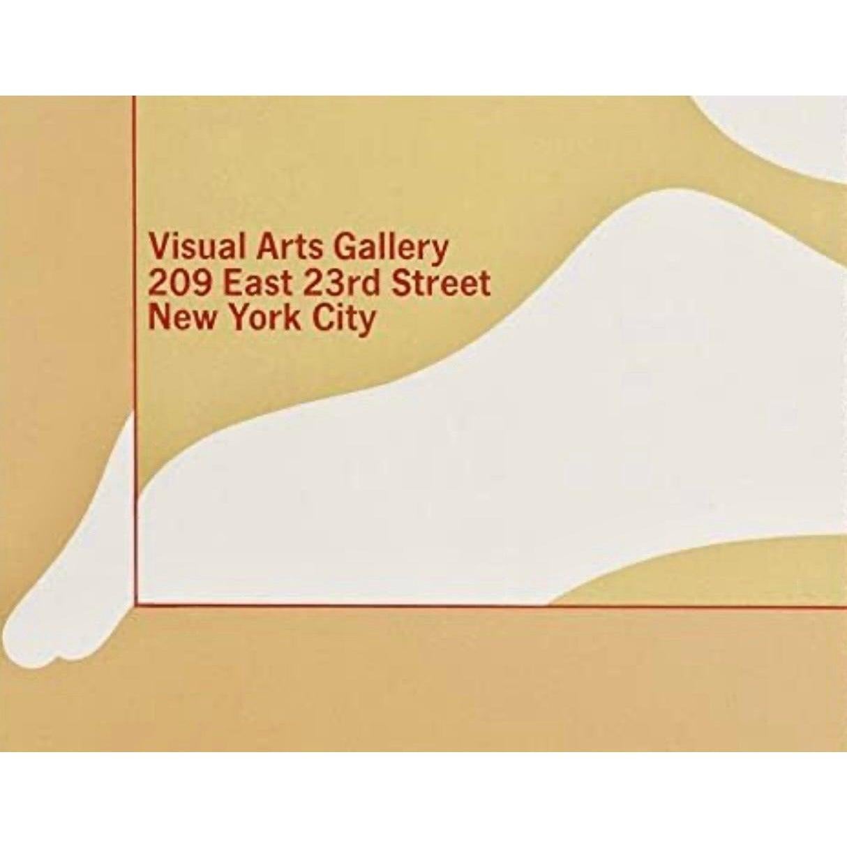 Frisman Vintage Vintage Pop Art Milton Glaser Big Nudes Exhibition Poster School Visual Arts NYC