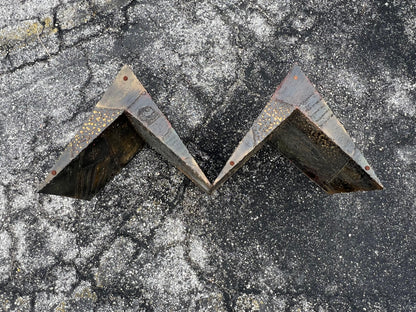 Frisman Vintage Paul Evans Coffee Table Brutalist Zig Zag ca' 1960's