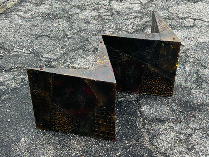 Frisman Vintage Paul Evans Coffee Table Brutalist Zig Zag ca' 1960's