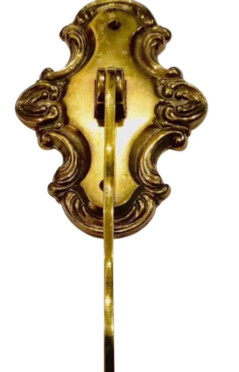 Frisman Vintage 1920s 1 Ft Vintage Art Deco Nouveau Arts & Crafts Deco Brass Door Knocker