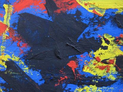 Frisman Vintage An Abstract Gouache by Robert Freiman, 1955