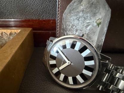 Frisman Vintage Girard Perregaux 9034 With Gay Freres Bracelet Rare Watch ca' 1960's