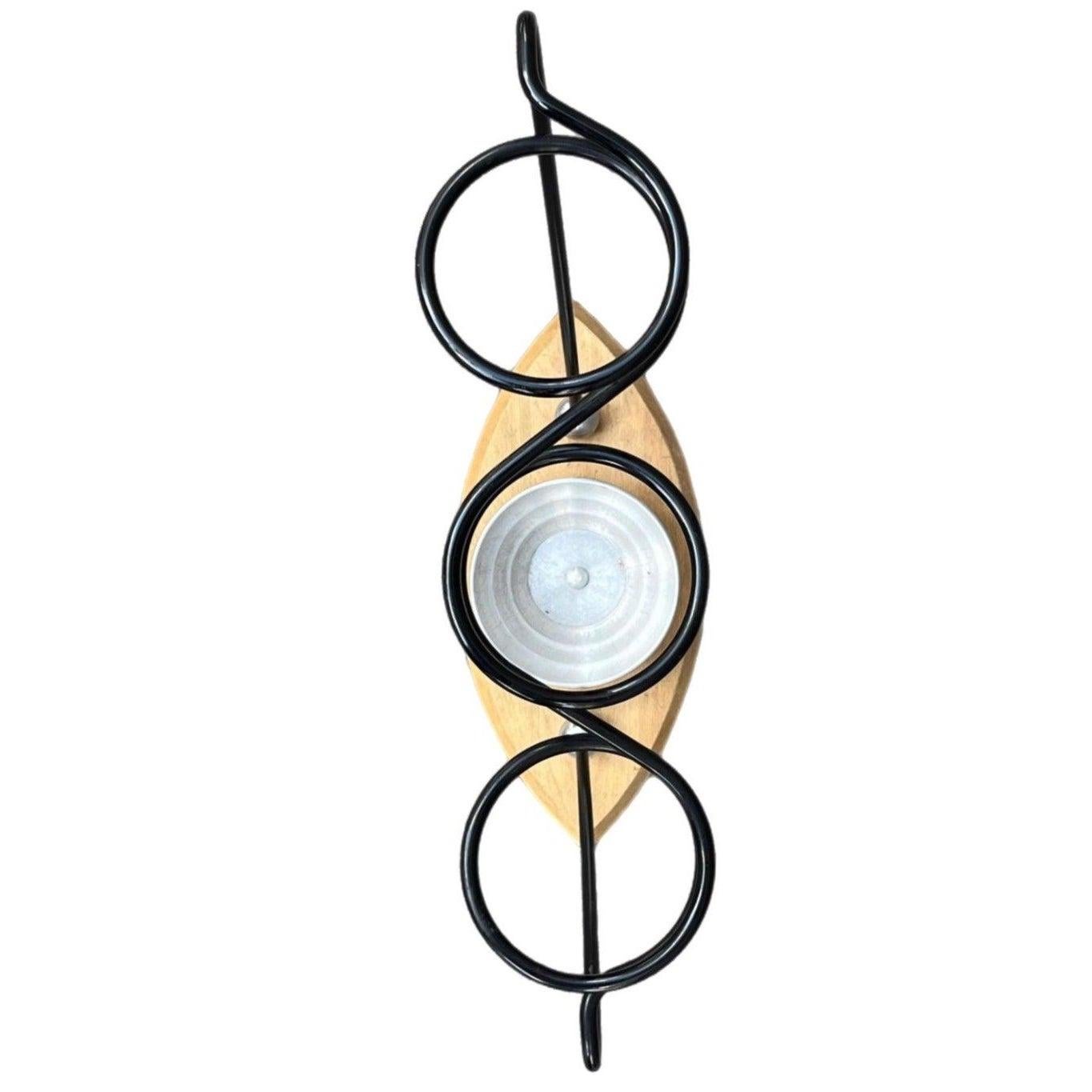 Frisman Vintage 1950s French Mid Century Modern Carl Aubock Inspired Minimalist Umbrella Holder