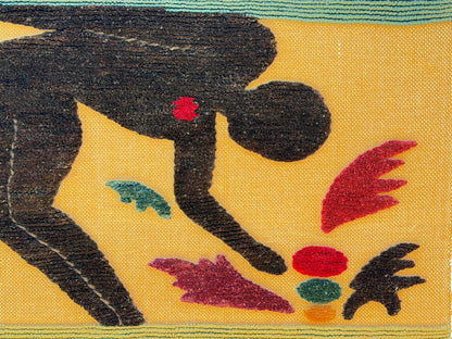 Frisman Vintage Unusual Tapestry Inspired By Matisse ca' 1950's