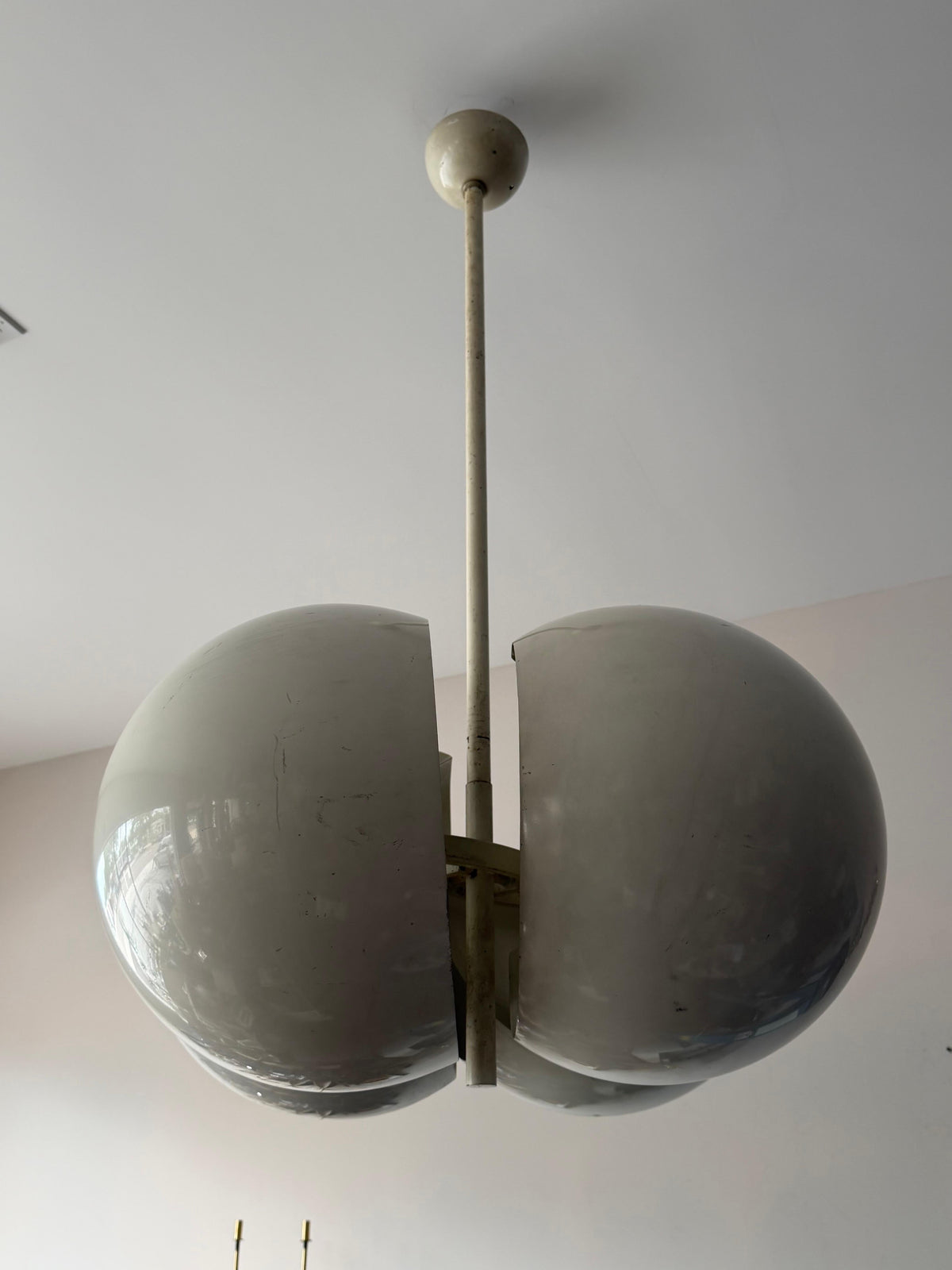 Frisman Vintage Rare Vico Magistretti Ceiling Lamp Giunone For Artemide 1970
