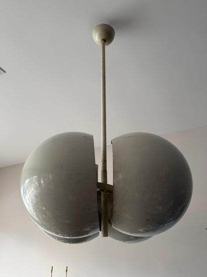 Frisman Vintage Rare Vico Magistretti Ceiling Lamp Giunone For Artemide 1970