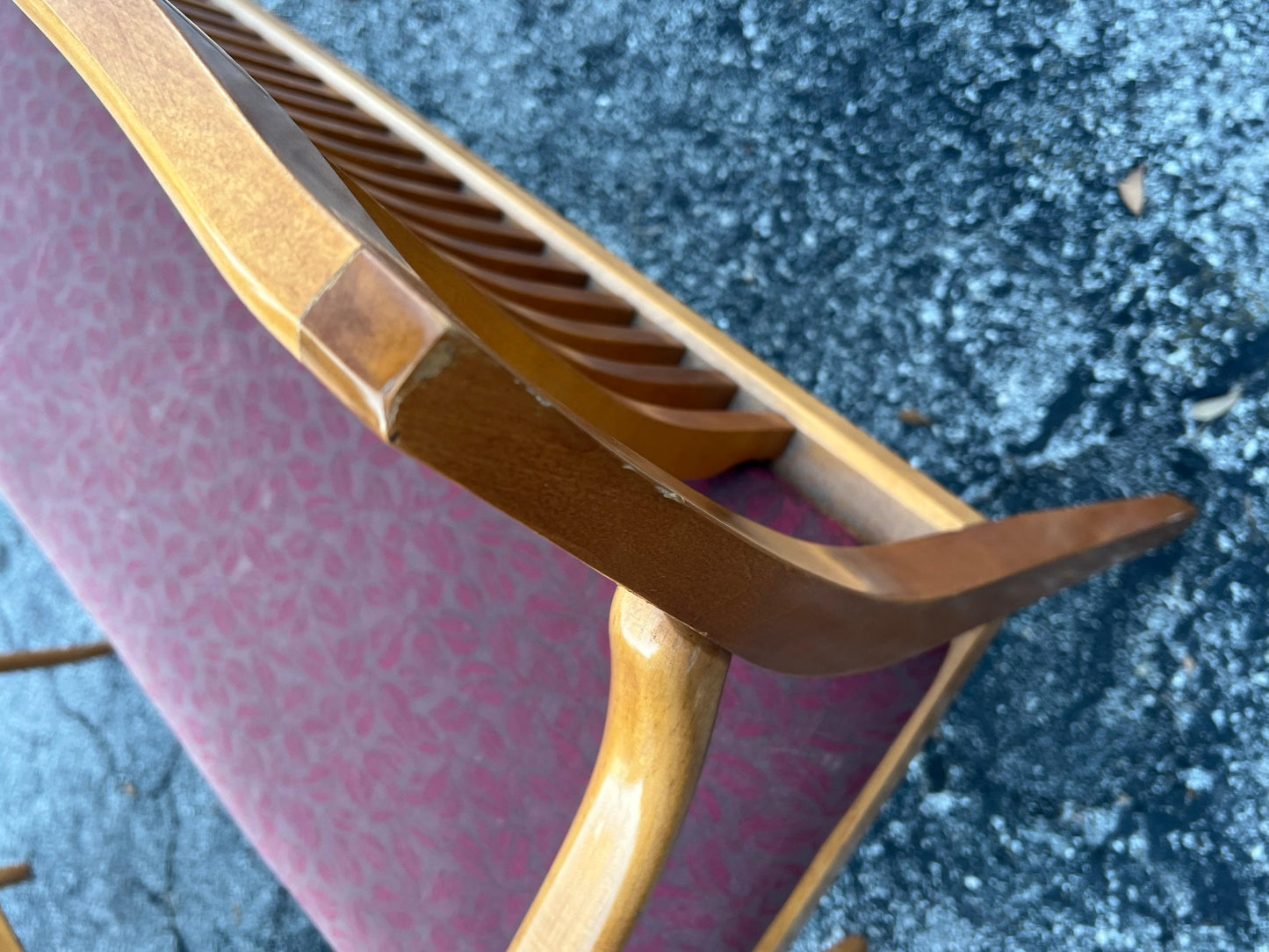 Frisman Vintage A Pair Of Custom Maple Benches By Paoli ca' 1980's