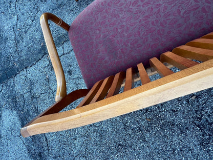 Frisman Vintage A Pair Of Custom Maple Benches By Paoli ca' 1980's