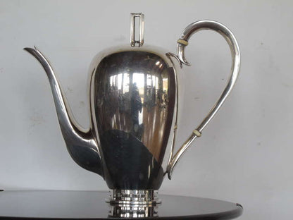 Frisman Vintage Allan Adler Greek Key Sterling Tea Set