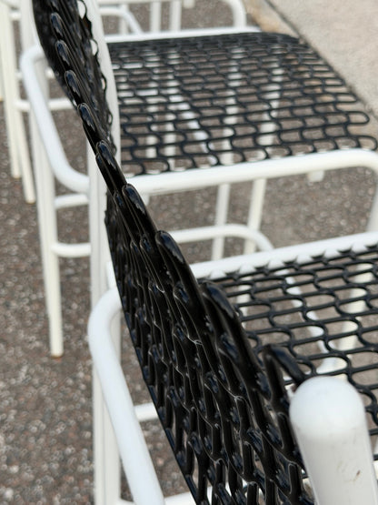 Frisman Vintage Unusual Bar Stools By David Rowland Thonet ca' 1970's Mid Century Sof-Tech Patio
