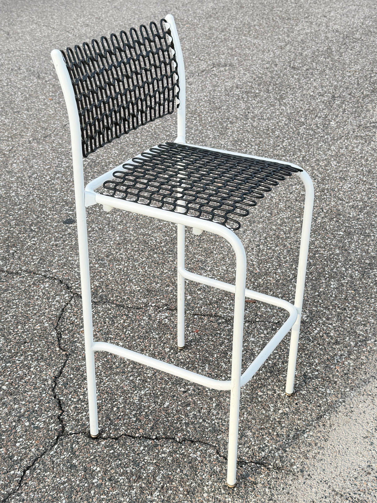Frisman Vintage Unusual Bar Stools By David Rowland Thonet ca' 1970's Mid Century Sof-Tech Patio