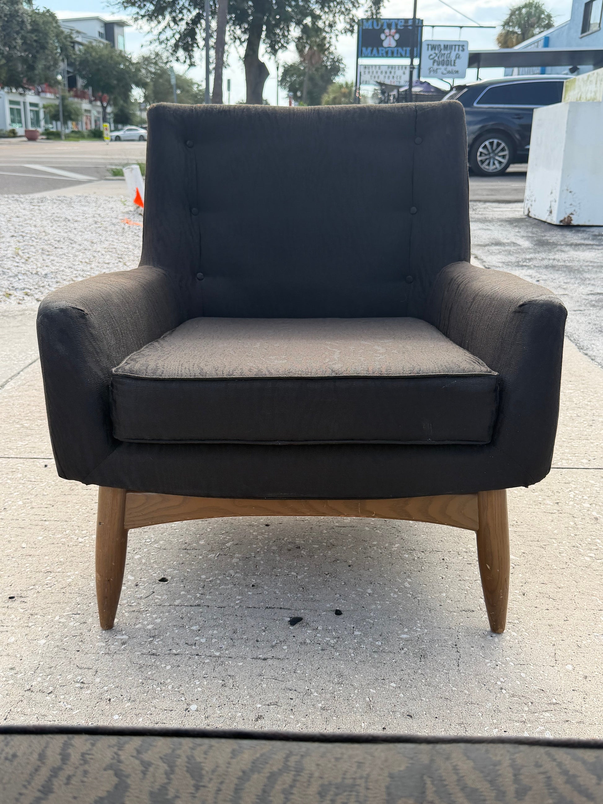 Frisman Vintage A Pair of Walter Baermann Armchairs Prestige Furniture MCM Modern ca' 1960's