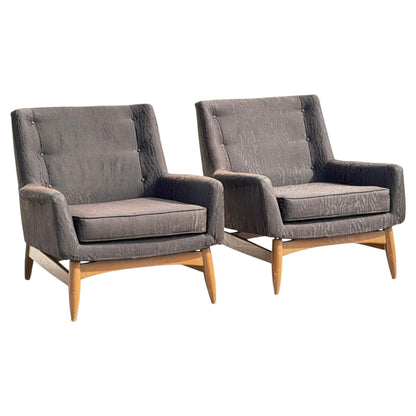 Frisman Vintage A Pair of Walter Baermann Armchairs Prestige Furniture MCM Modern ca' 1960's
