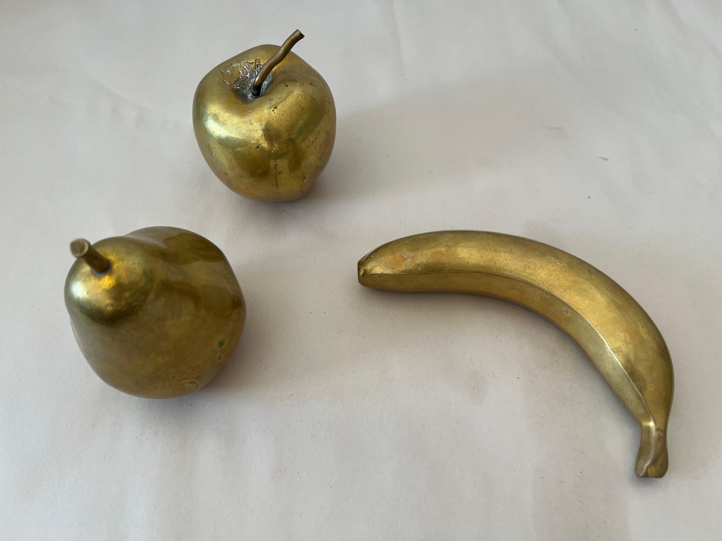 Monique Gerber Bronze Fruit Sculptures France ca' 1970's