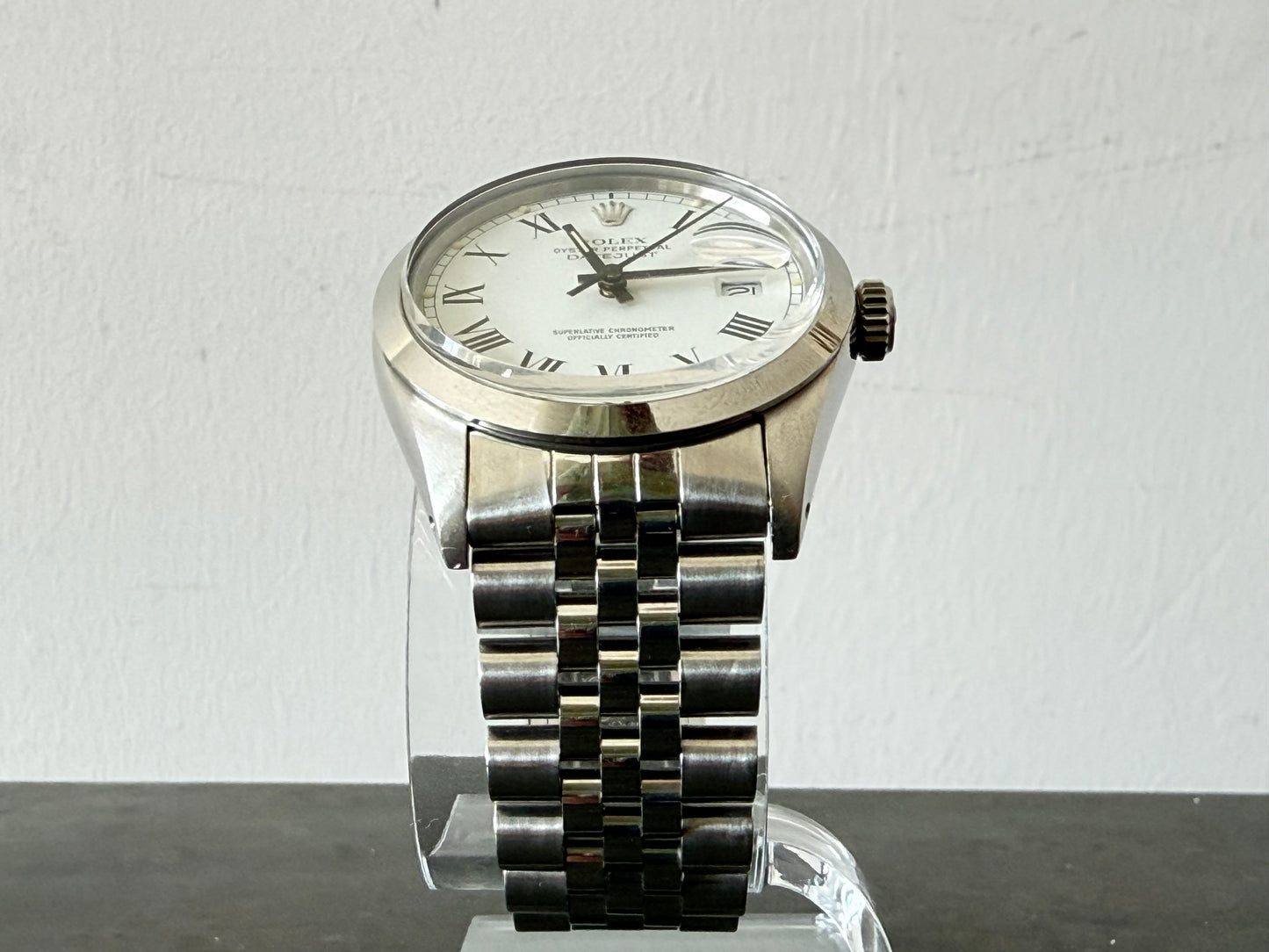 Frisman Vintage Rolex Datejust "Buckley" Roman Dial 1981 Stainless Steel Jubilee Bracelet