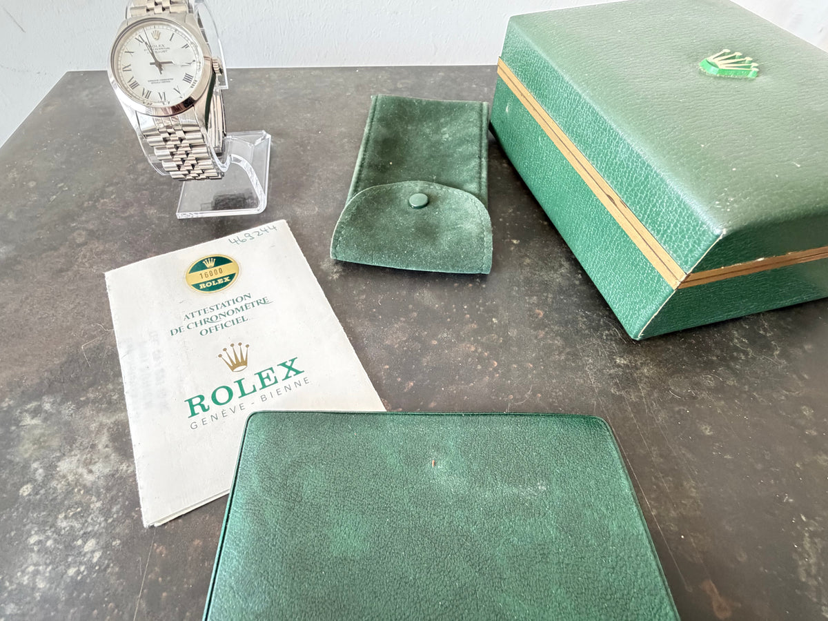 Frisman Vintage Rolex Datejust "Buckley" Roman Dial 1981 Stainless Steel Jubilee Bracelet