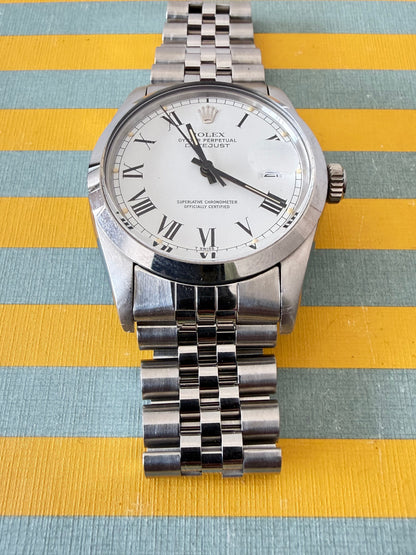 Frisman Vintage Rolex Datejust "Buckley" Roman Dial 1981 Stainless Steel Jubilee Bracelet