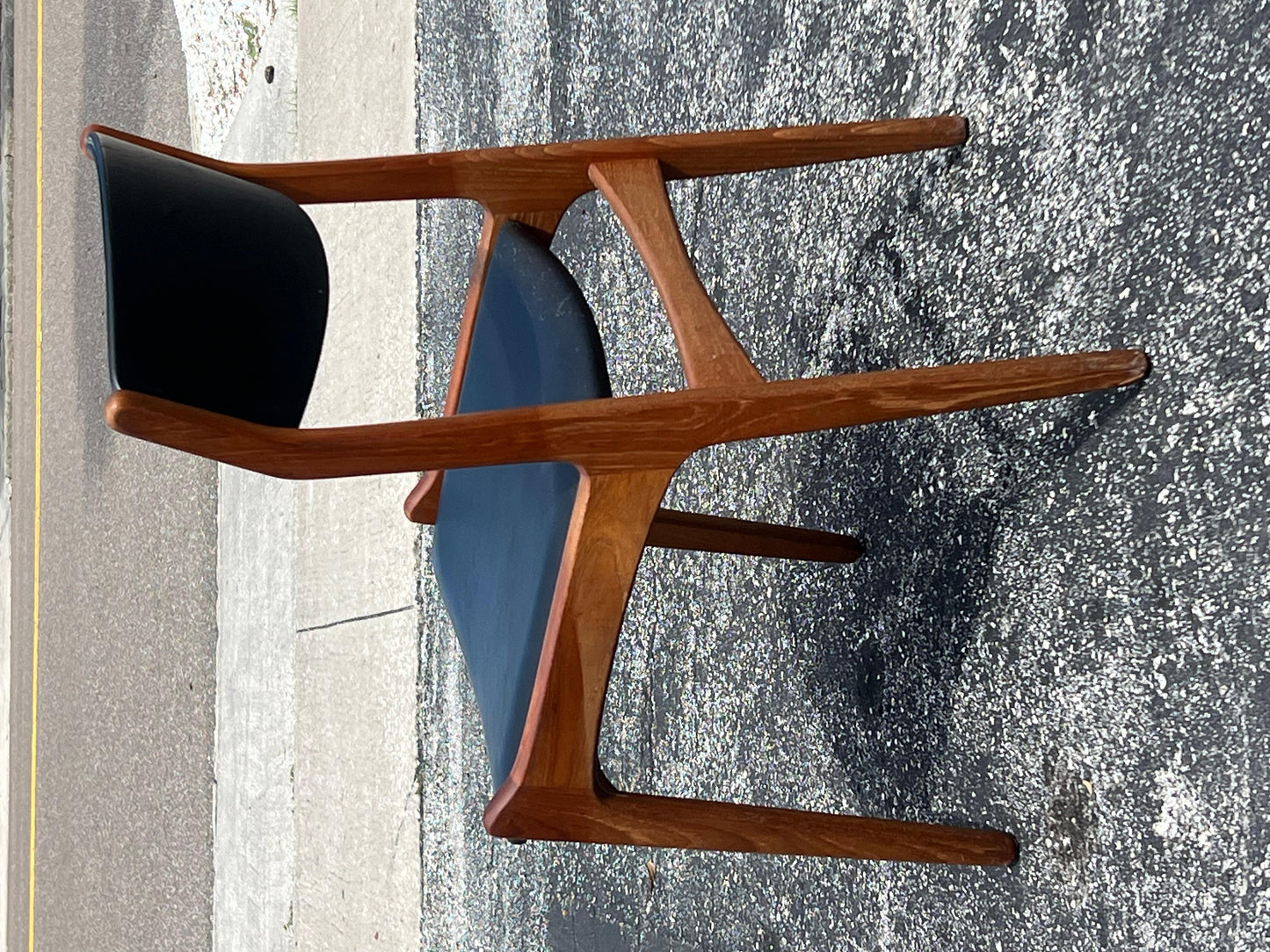 A Classic Erick Buck Chair In Teak Ca' 1960's Danish Modern