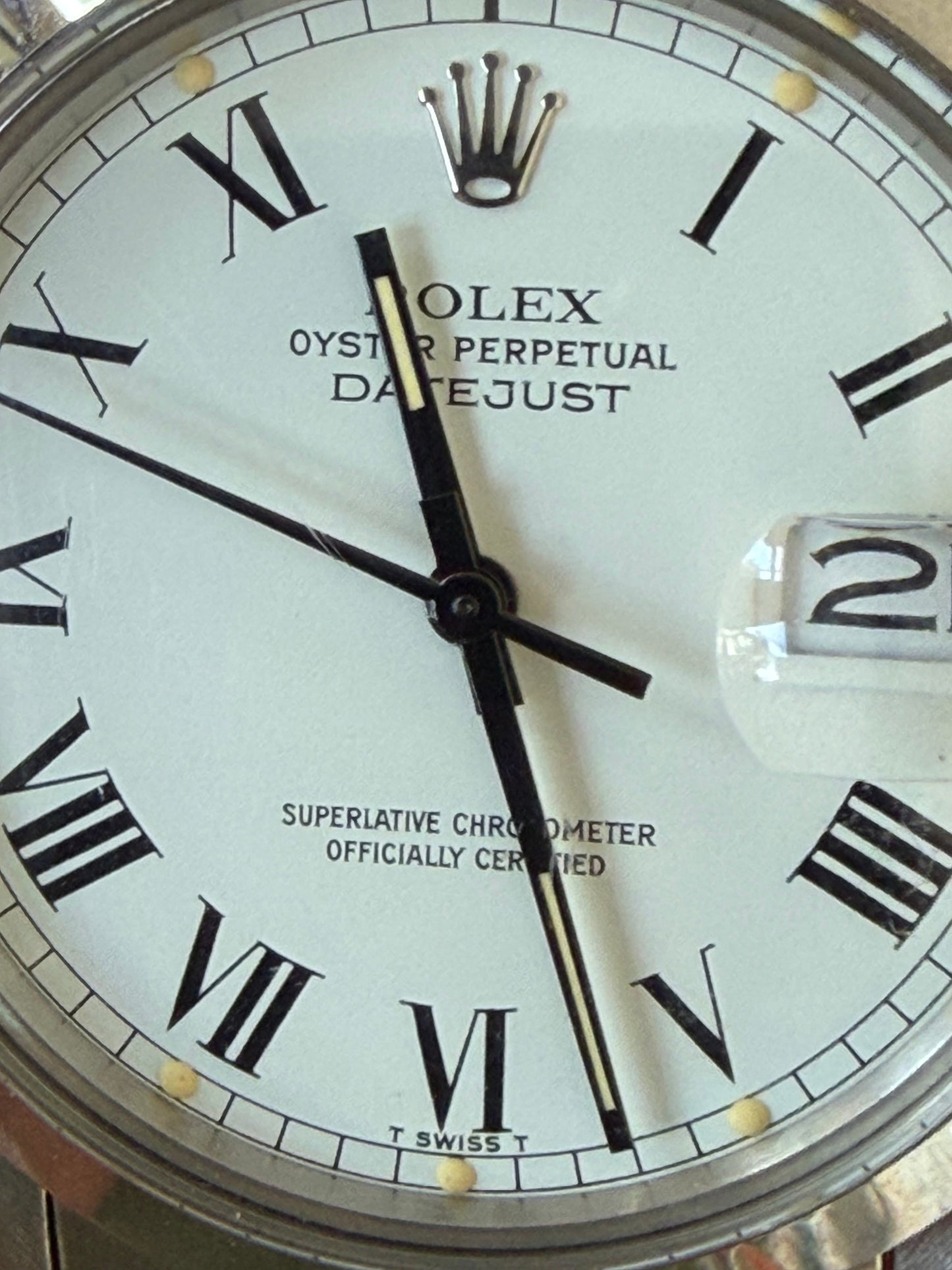 Frisman Vintage Rolex Datejust "Buckley" Roman Dial 1981 Stainless Steel Jubilee Bracelet