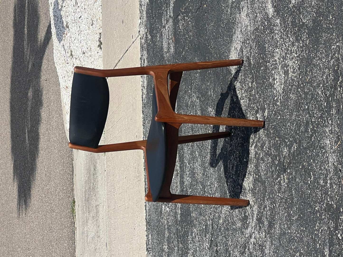 A Classic Erick Buck Chair In Teak Ca' 1960's Danish Modern