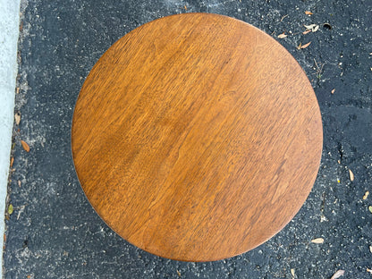 Original Eero Saarinen for Knoll International Tulip Side Table Walnut Top