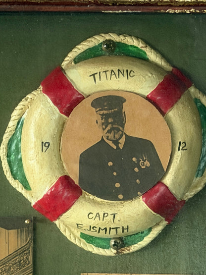 Frisman Vintage RMS Titanic Shadow Box Model