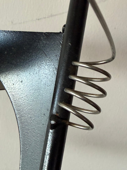 Frisman Vintage Curtis Jere Kinetic Abstract Sculpture Steel Industrial MCM 1996 Post Modern