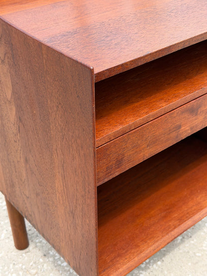 Frisman Vintage A Pair Of Teak Nightstands by Peter Hvidt and Olga Mølgaard Danish MCM 1960's