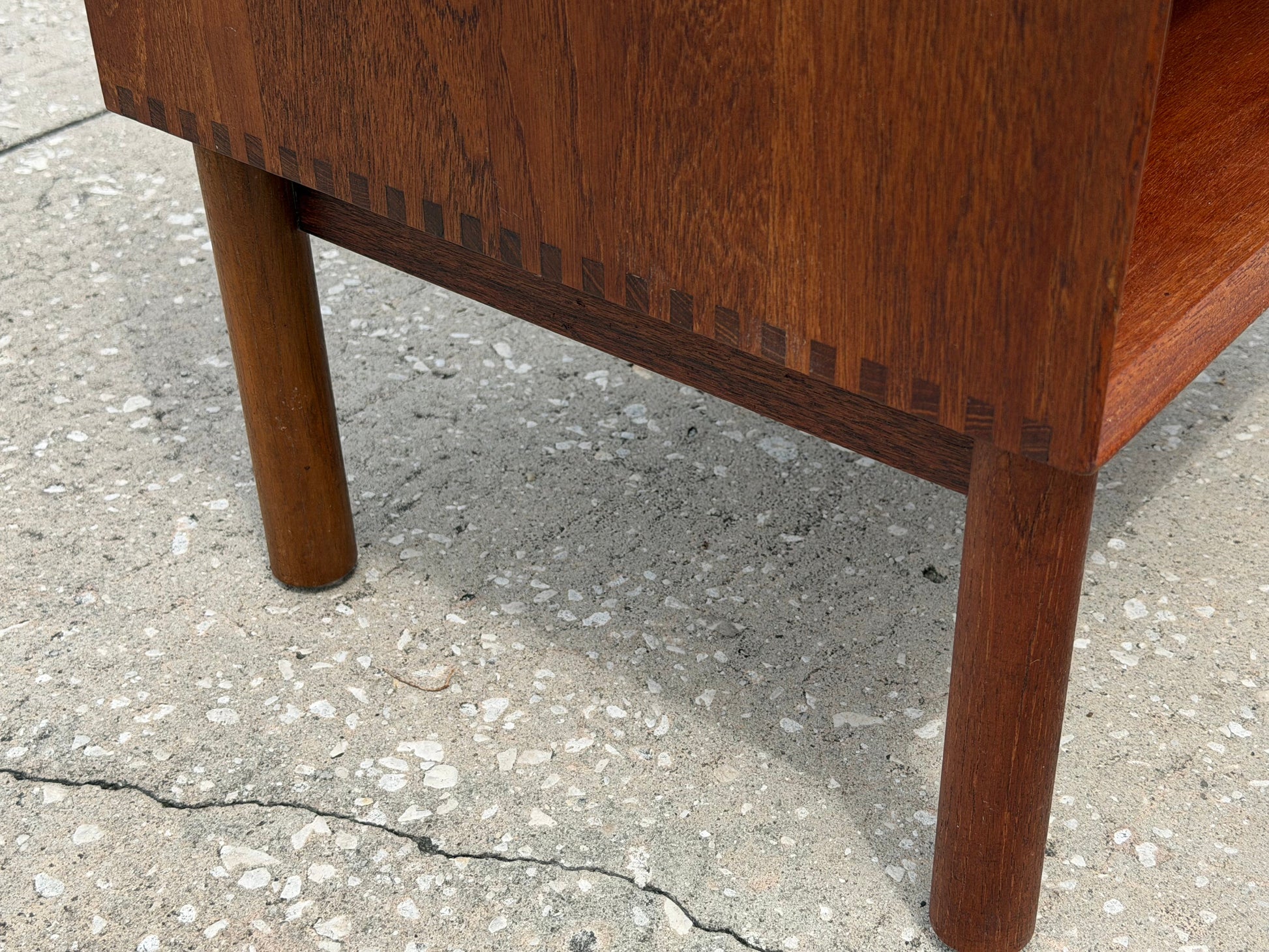 Frisman Vintage A Pair Of Teak Nightstands by Peter Hvidt and Olga Mølgaard Danish MCM 1960's