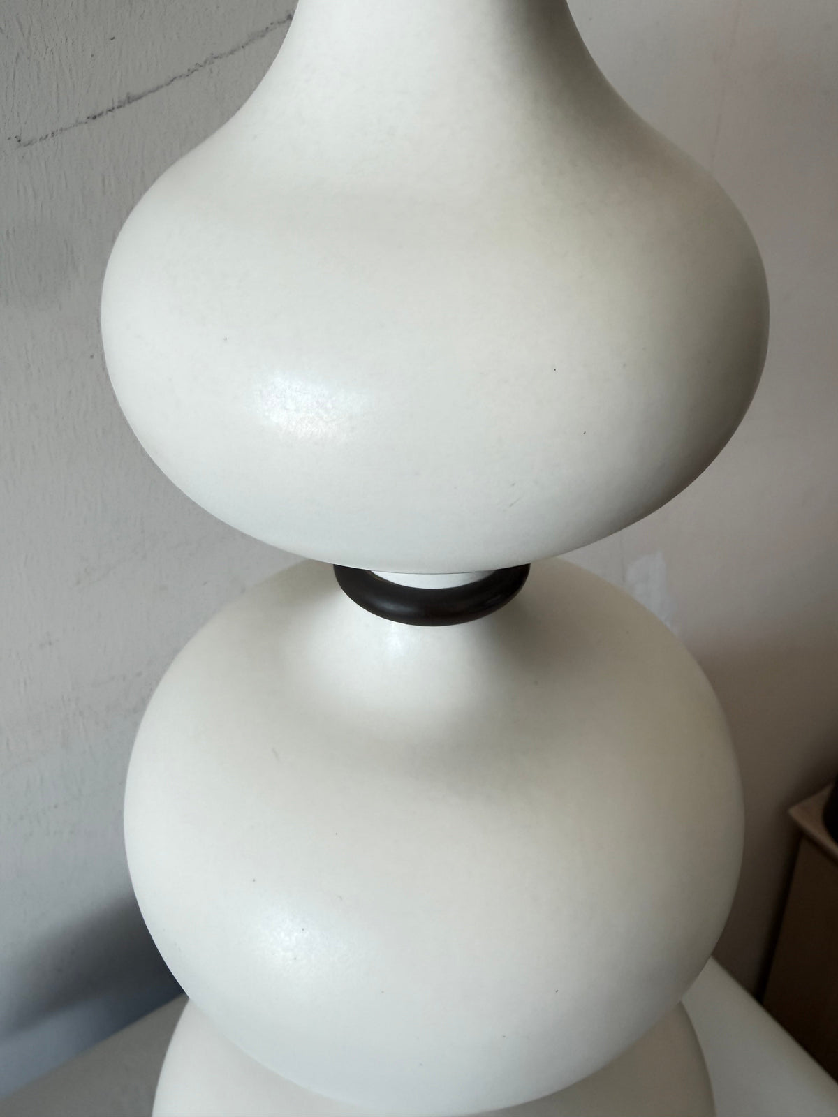 Frisman Vintage Vintage Gerald Thurston Lightolier Ceramic Gourd Lamp ca' 1950's Elegant MCM