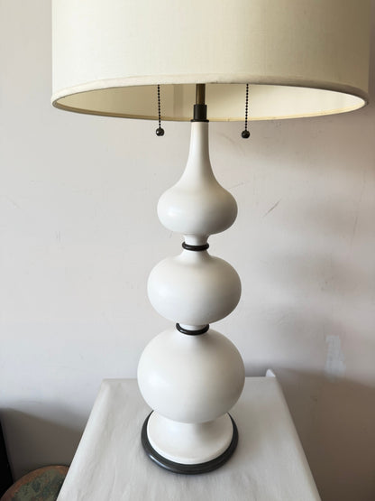 Frisman Vintage Vintage Gerald Thurston Lightolier Ceramic Gourd Lamp ca' 1950's Elegant MCM