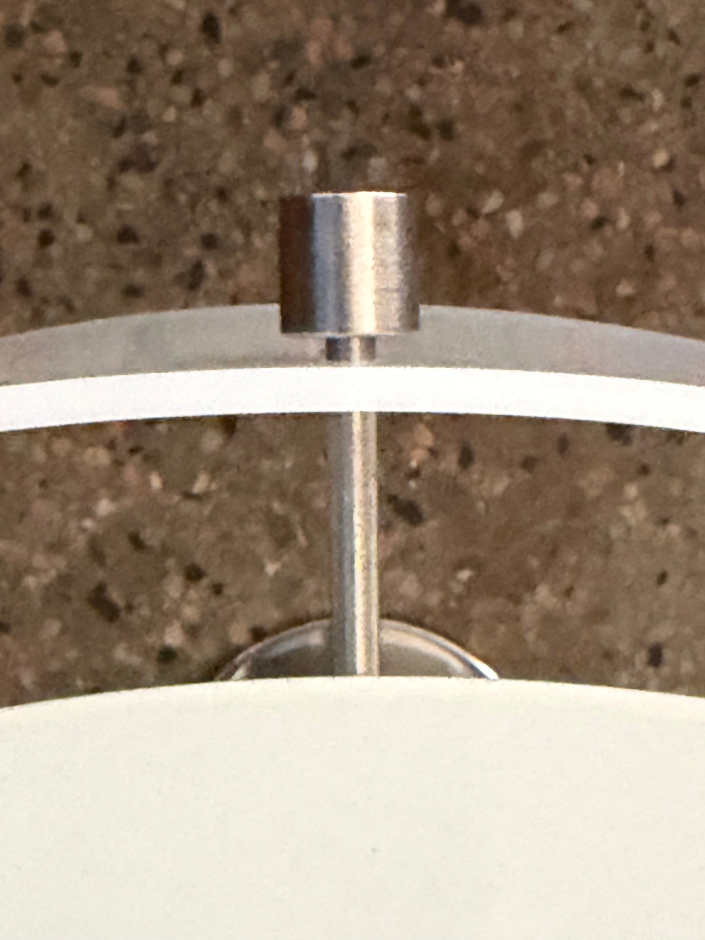 Frisman Vintage Space Age Chrome And Acrylic Table Lamp 1970's