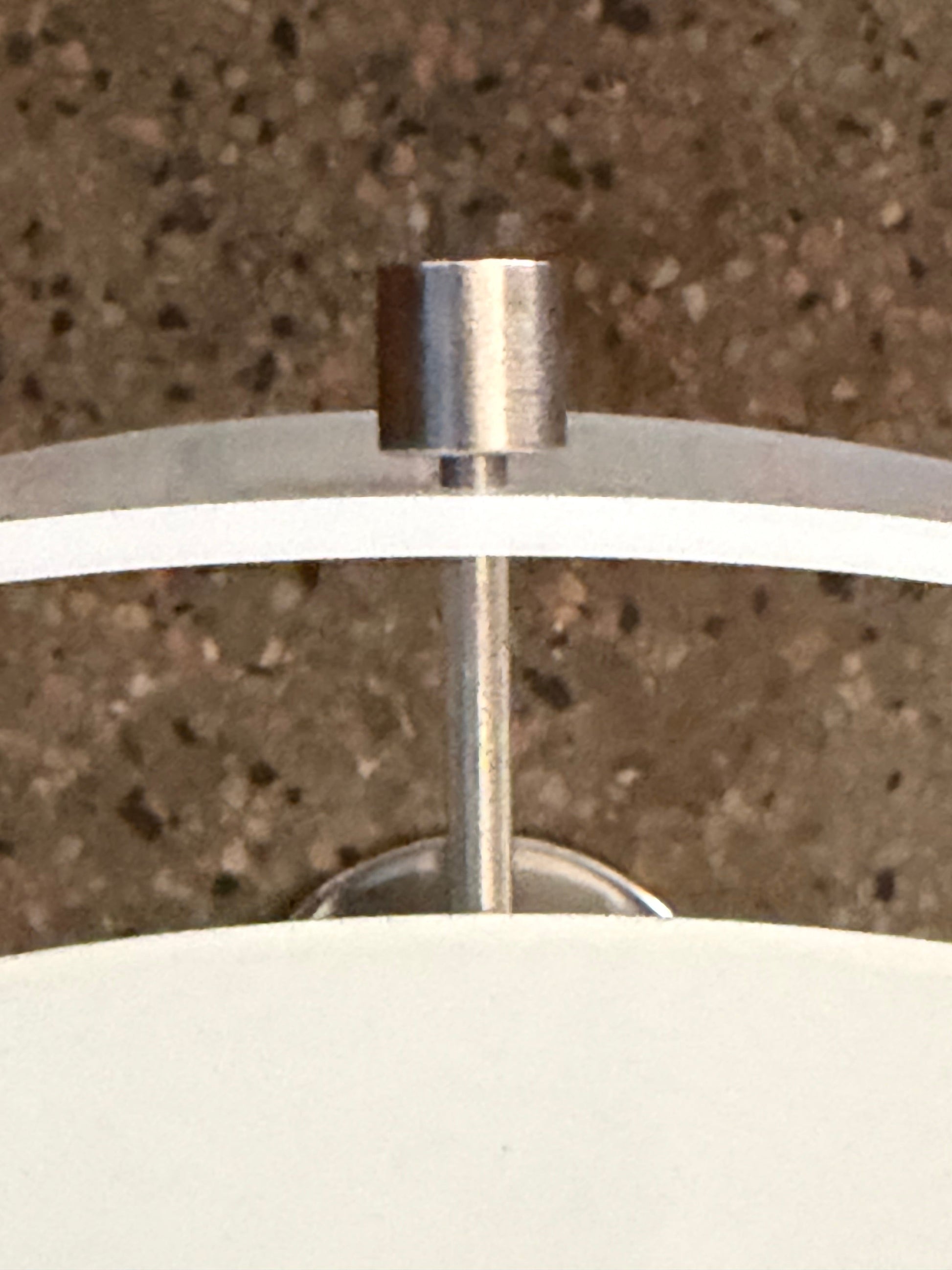 Frisman Vintage Space Age Chrome And Acrylic Table Lamp 1970's
