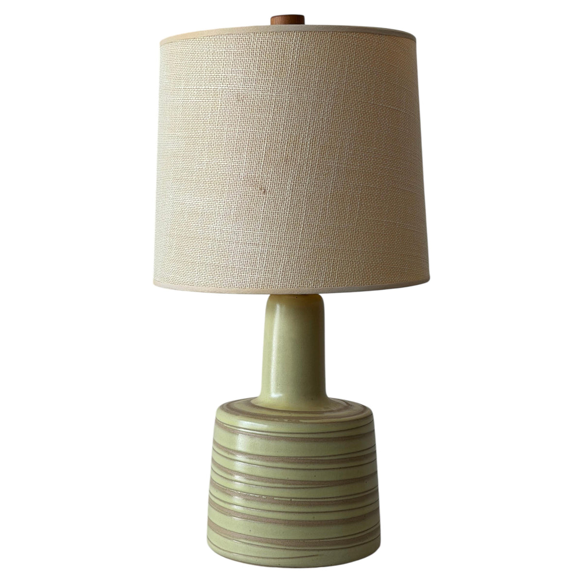 Frisman Vintage Petite Martz Table Lamp by Jane and Gordon Martz Swirl 1960's