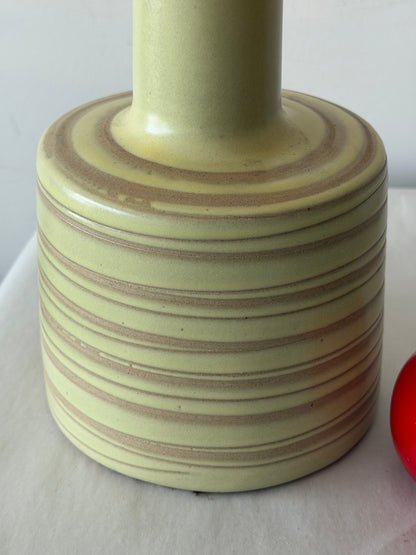 Frisman Vintage Petite Martz Table Lamp by Jane and Gordon Martz Swirl 1960's