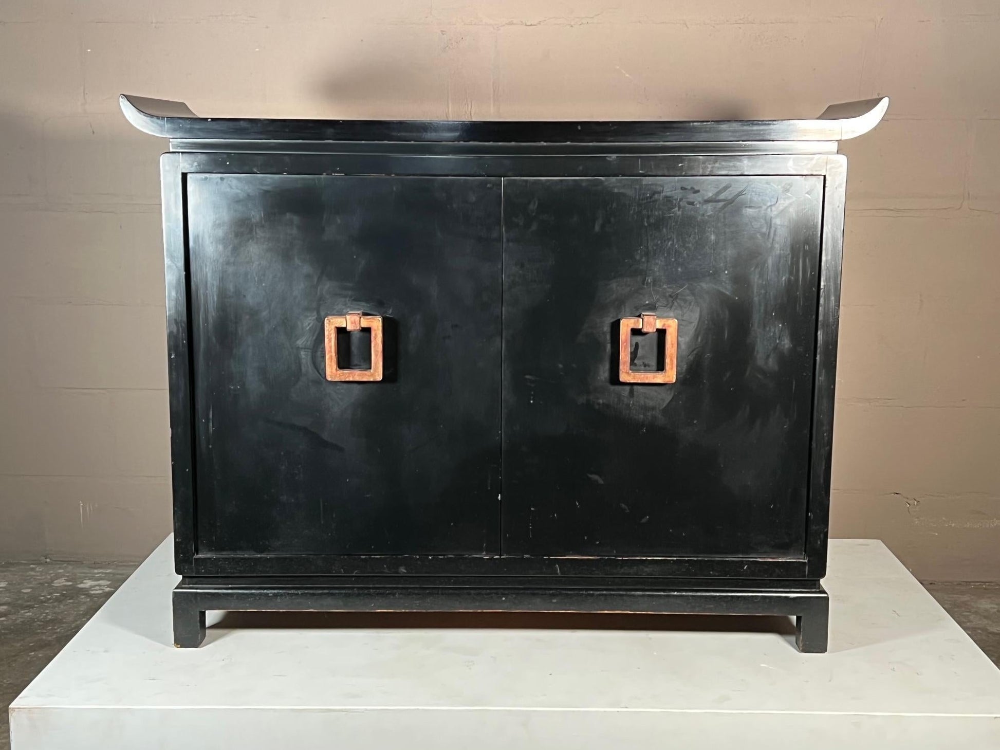 Frisman Vintage Original James Mont Cabinet in Asian Style
