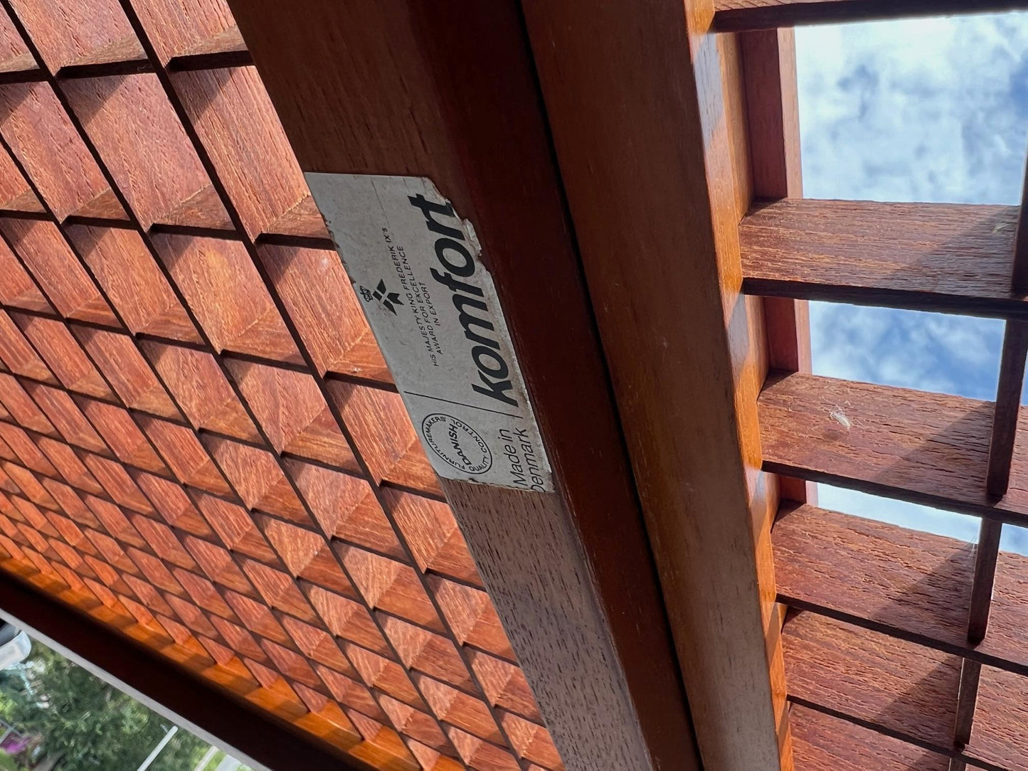 Danish Teak And Glass Coffee Table By Komfort Ca' 1960's