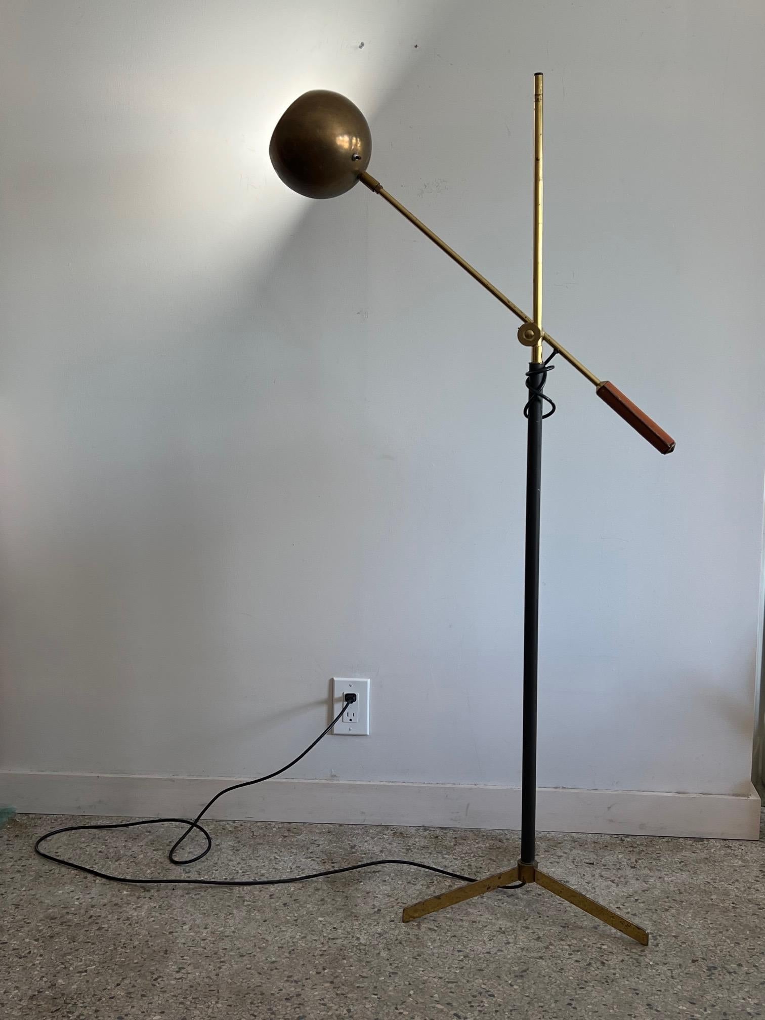 frisman vintage Koch & Lowy Articulated Reading Lamp