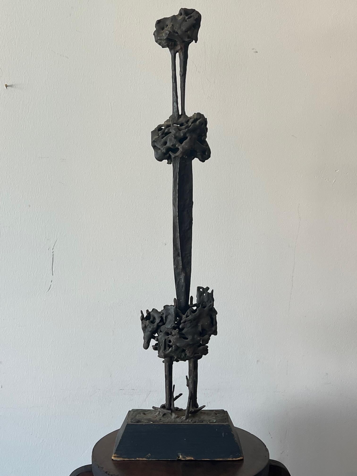 Frisman Vintage A Brutalist Sculpture By Chet LaMore ca' 1960