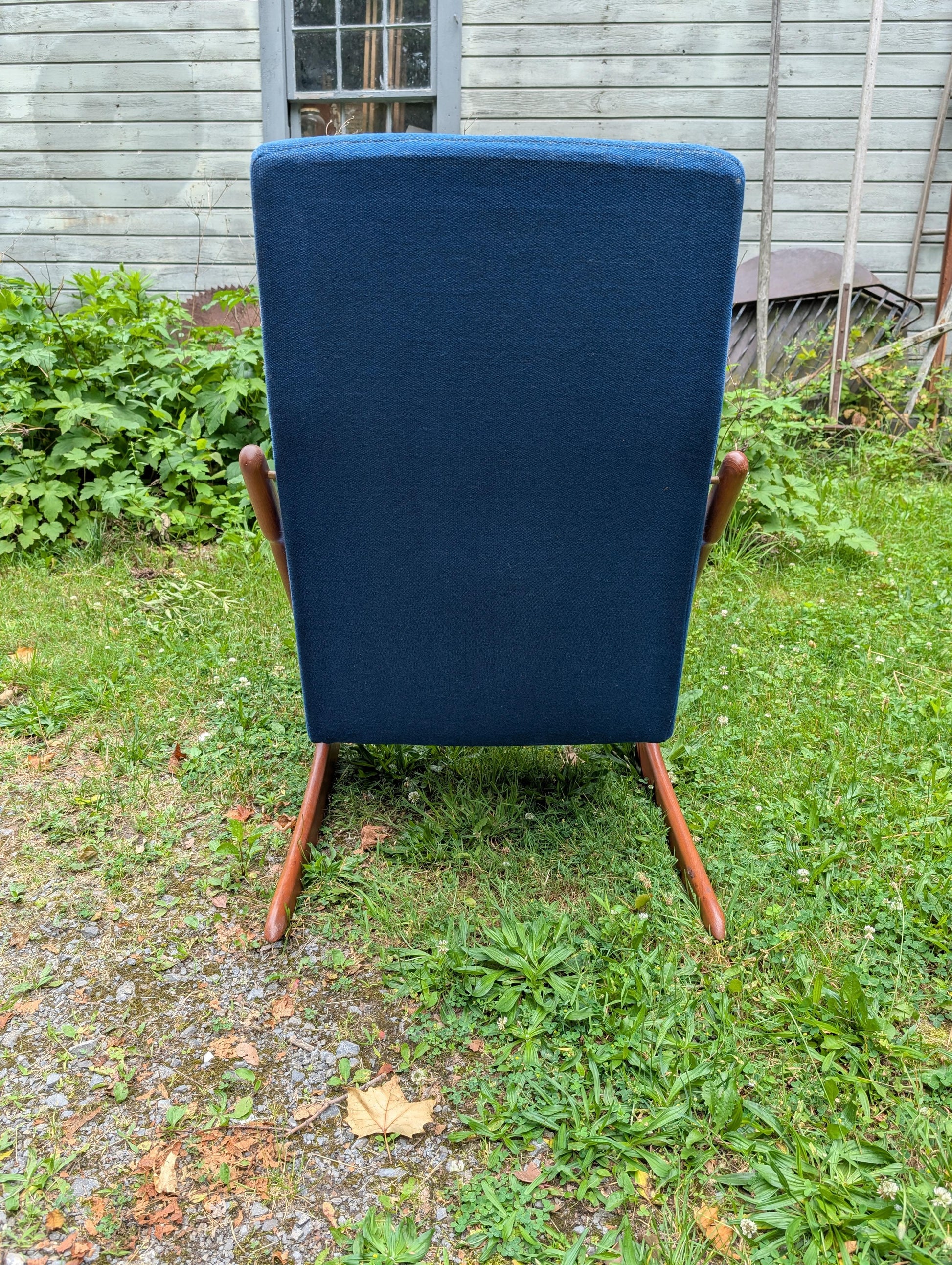Frisman Vintage Danish Modern Rocker By Mogens Kold ca' 1960's