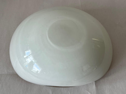 Unusual Murano Glass Bowl Ashtray Italy 1950's