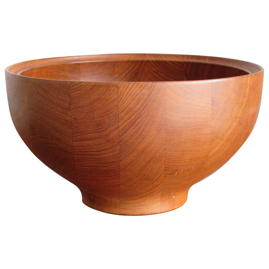 Frisman Vintage Large Henning Koppel Teak Wood Bowl