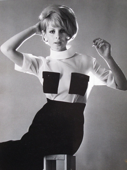 Frisman Vintage 1964 Fashion Photograph by John Aadrian