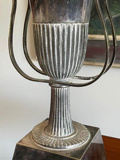 Frisman Vintage Pair of Tommi Parzinger Urn Lamps