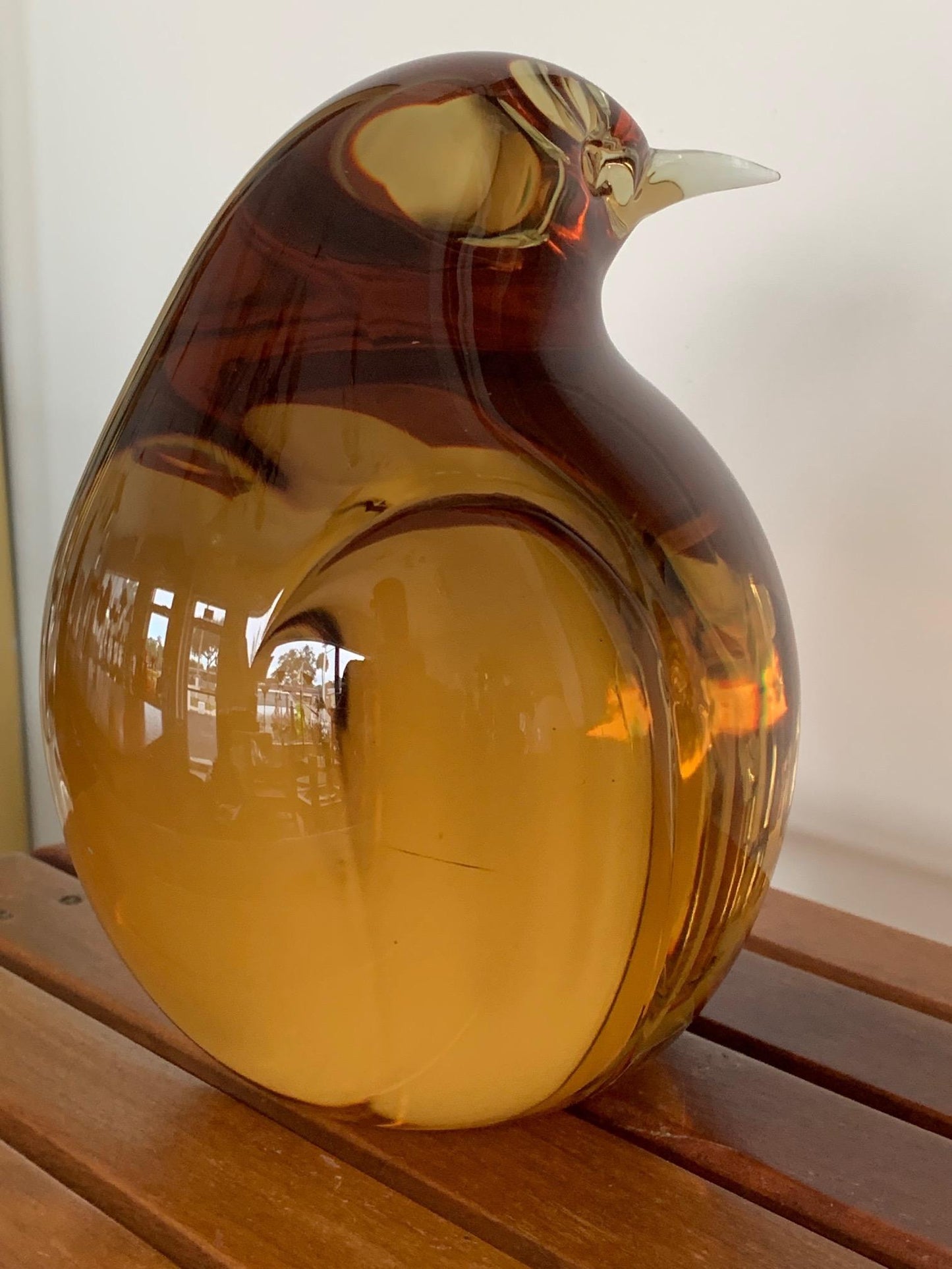 frisman vintage Seguso Glass Pigeon