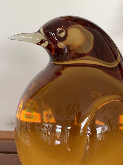 frisman vintage Seguso Glass Pigeon