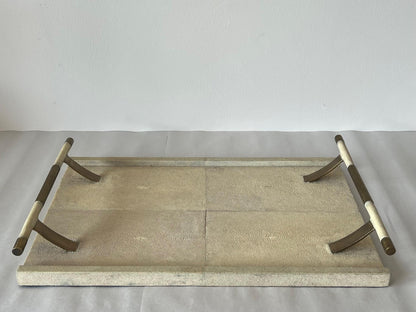 Shagreen Serving Tray by R & Y Augousti