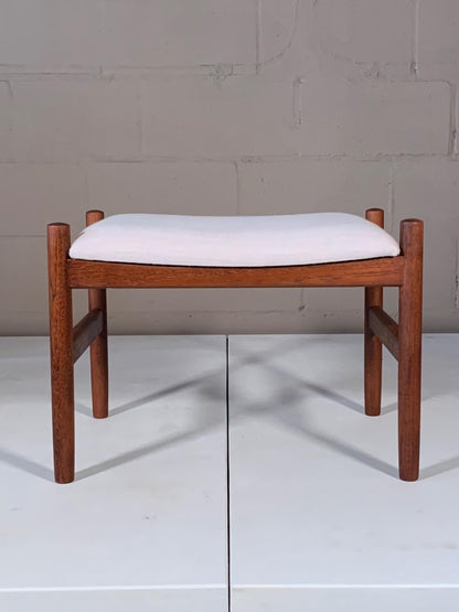 Frisman Vintage Pair of Danish Modern Ottomans by Spottrup