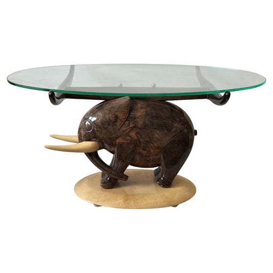 Frisman Vintage An Elephant Cocktail Table by Aldo Tura